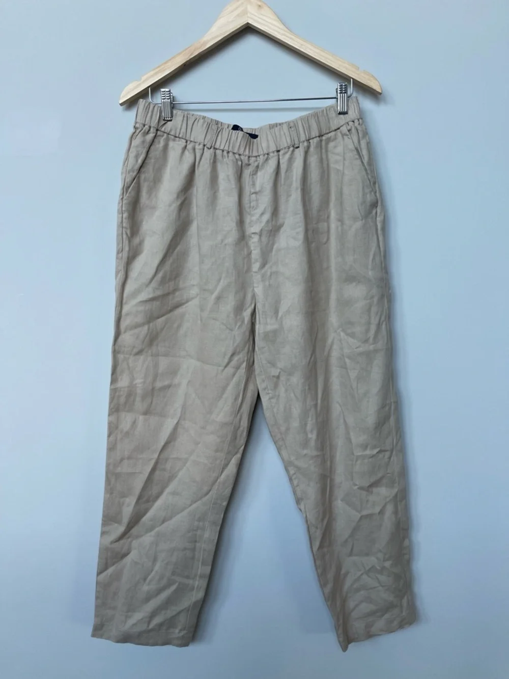 Quince | Pull-on Stretch Linen Pant Lagenlook Summer Lightweight Closet Staple